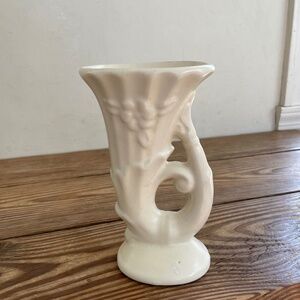 1930s - 1940s vintage Medalta Potteries Cornucopia Vase